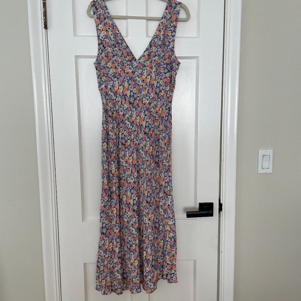 Rails Posey Field Audrina V-Neck Midi Size M Euc - image 5